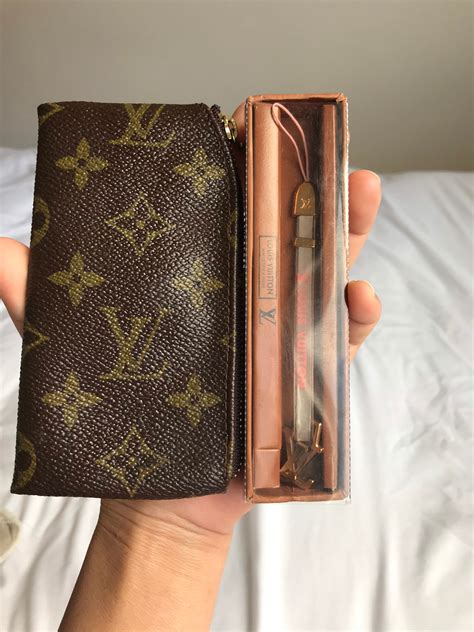 louis vuitton keychain wallet mens|Louis Vuitton key pouch wallet.